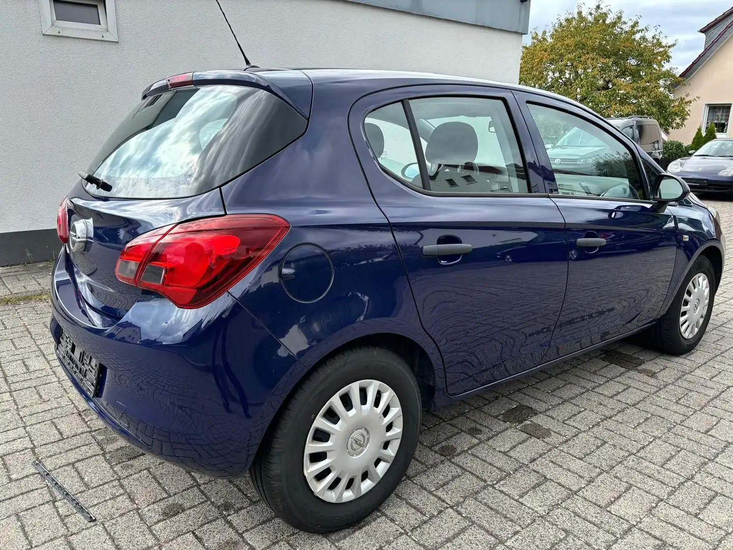 Opel Corsa E Selection Klima TÜV  Euro6 1.Hand Azul - 2