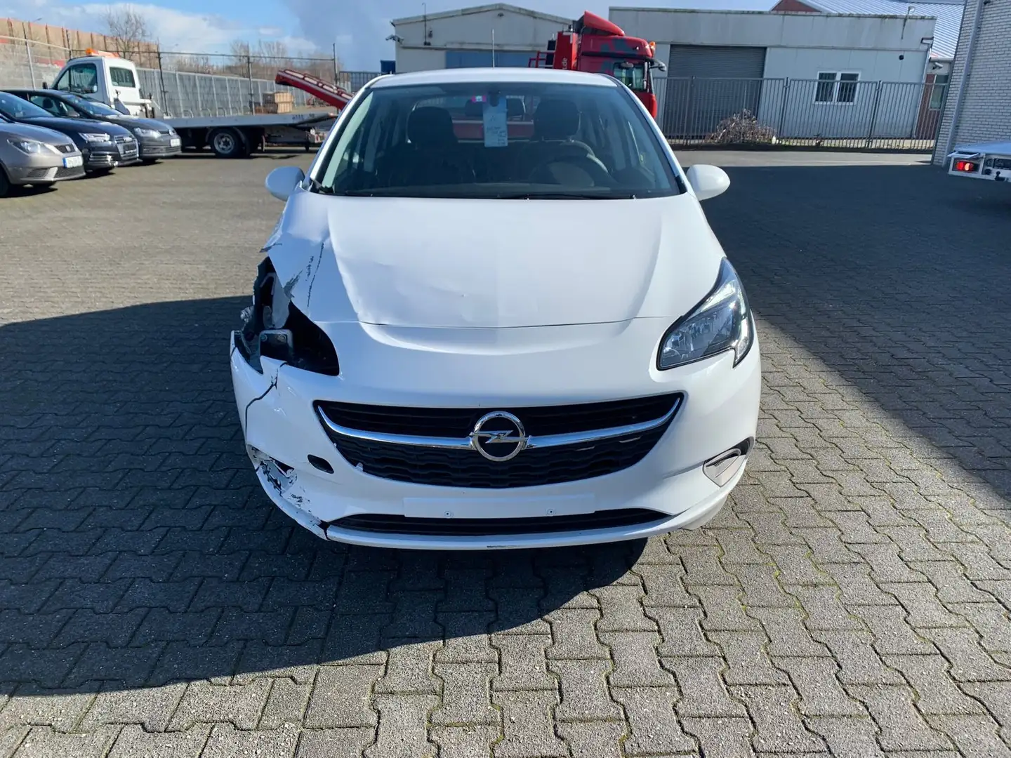 Opel Corsa E 120 Jahre  Navi Sitzh Weiß - 1