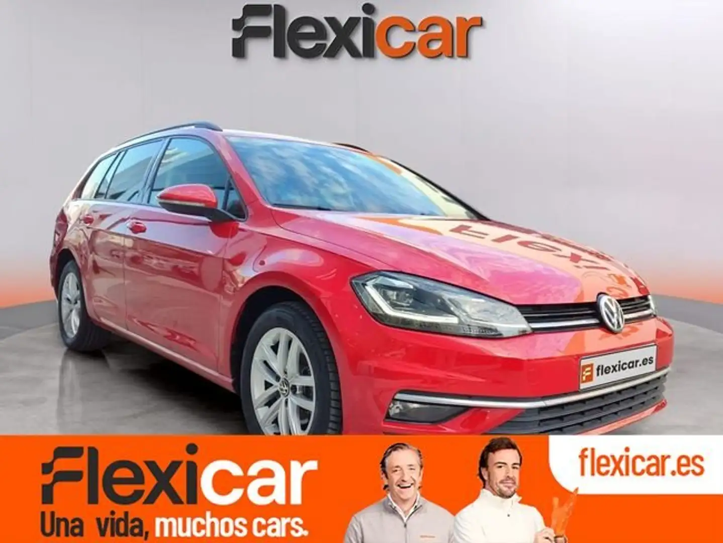 Volkswagen Golf Variant 2.0TDI Advance Rojo - 1