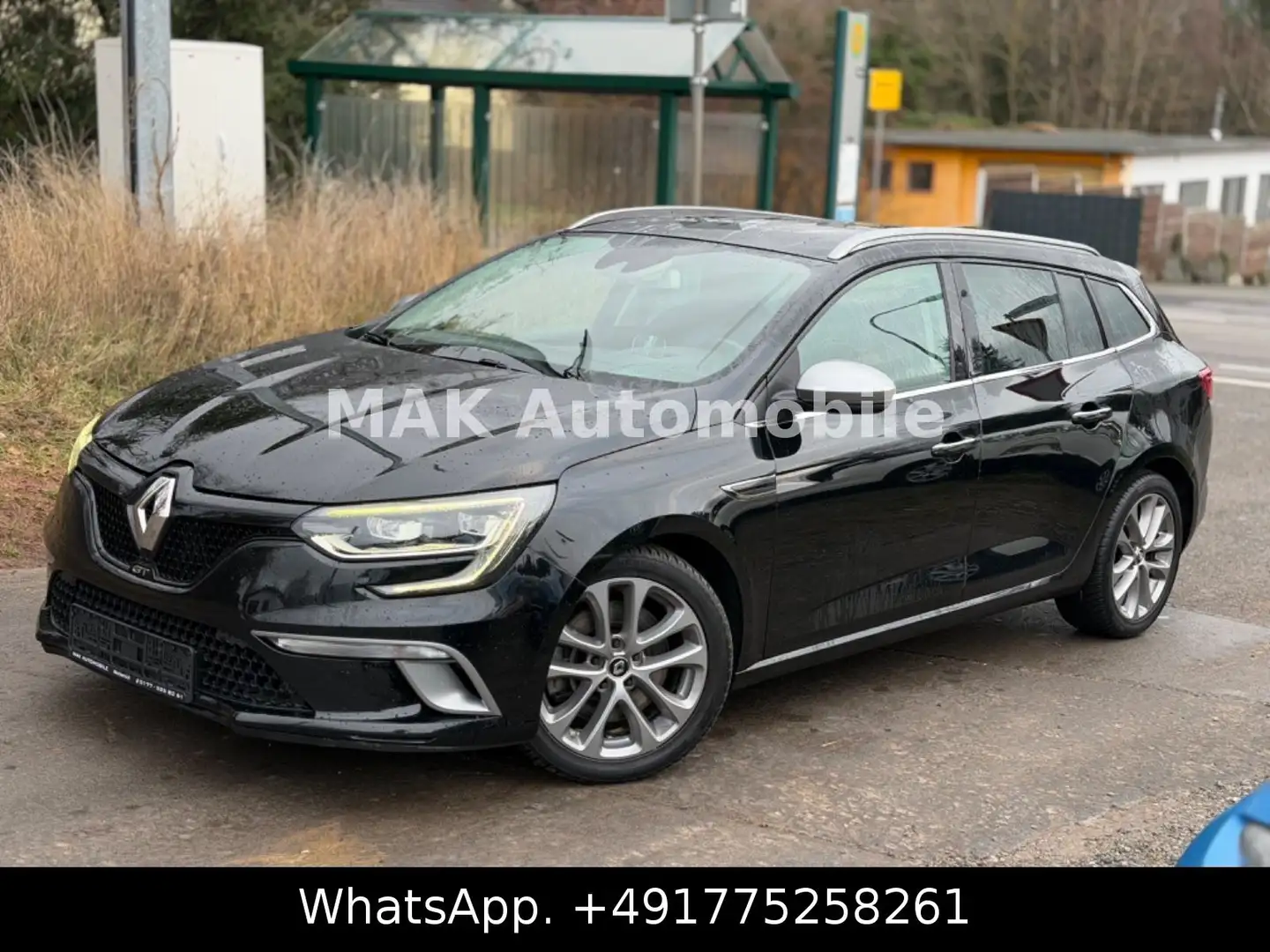 Renault Megane IV GT-Line 4x4 Aut,Navi,Euro6 StandHeizun Schwarz - 1
