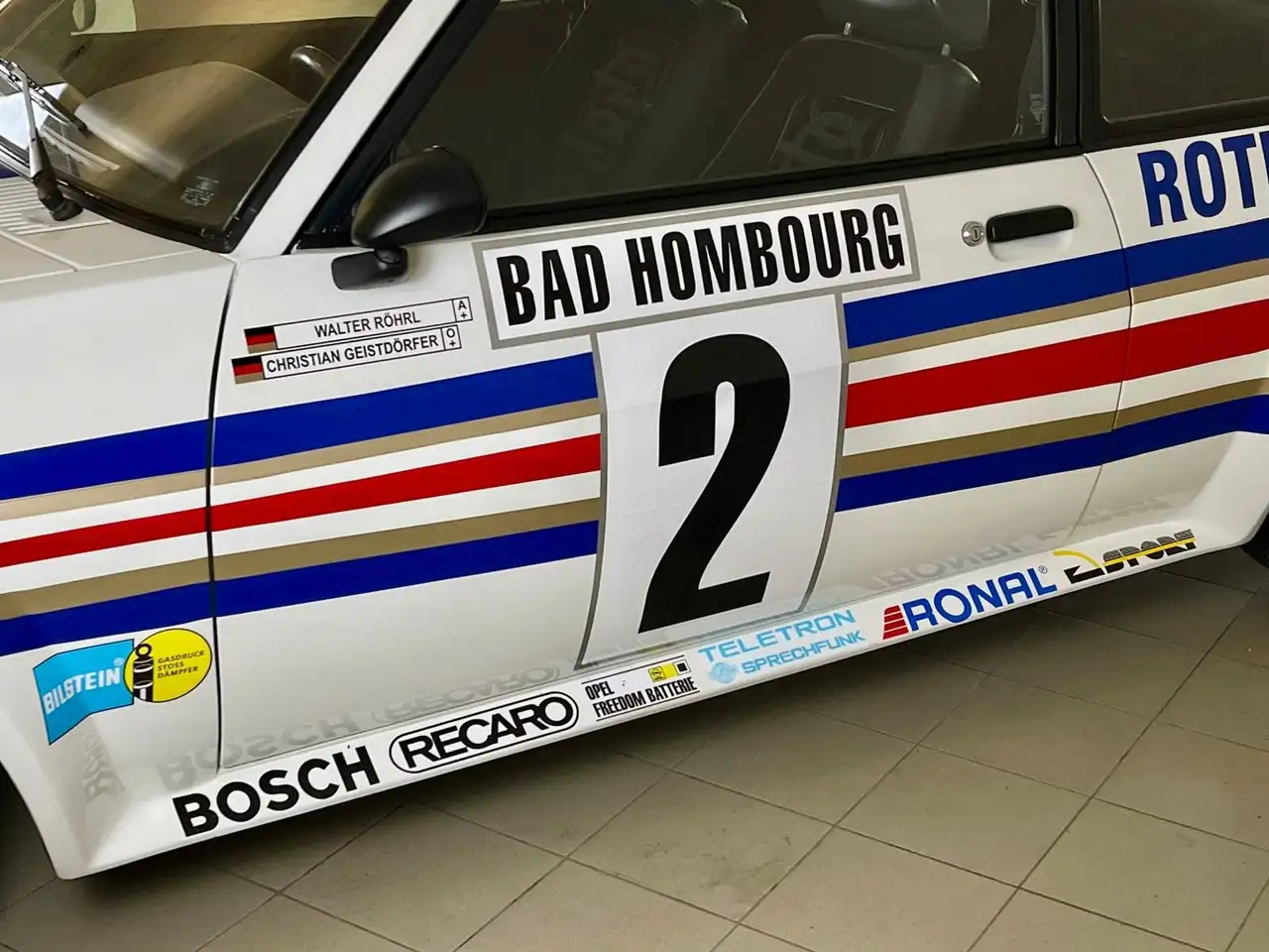 Opel Ascona B 2.0 400 Replika, Rothmans,WEBER, foto 6