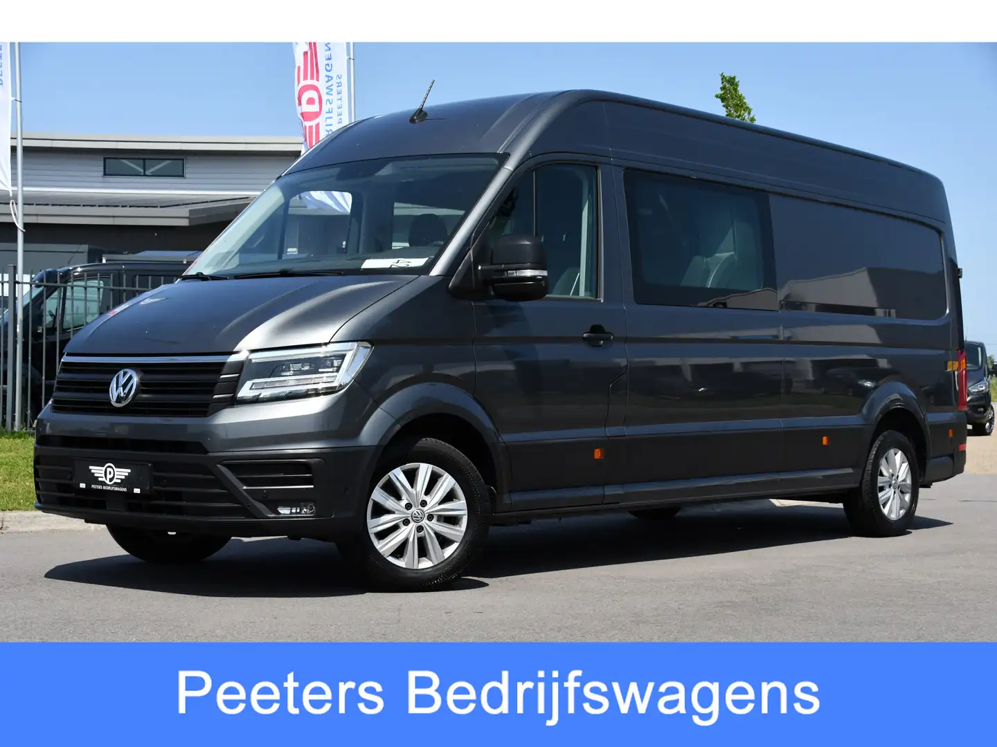 Volkswagen Crafter 35 2.0 TDI L5H3 DC Highline Adaptieve Cruise, Came Gris - 1