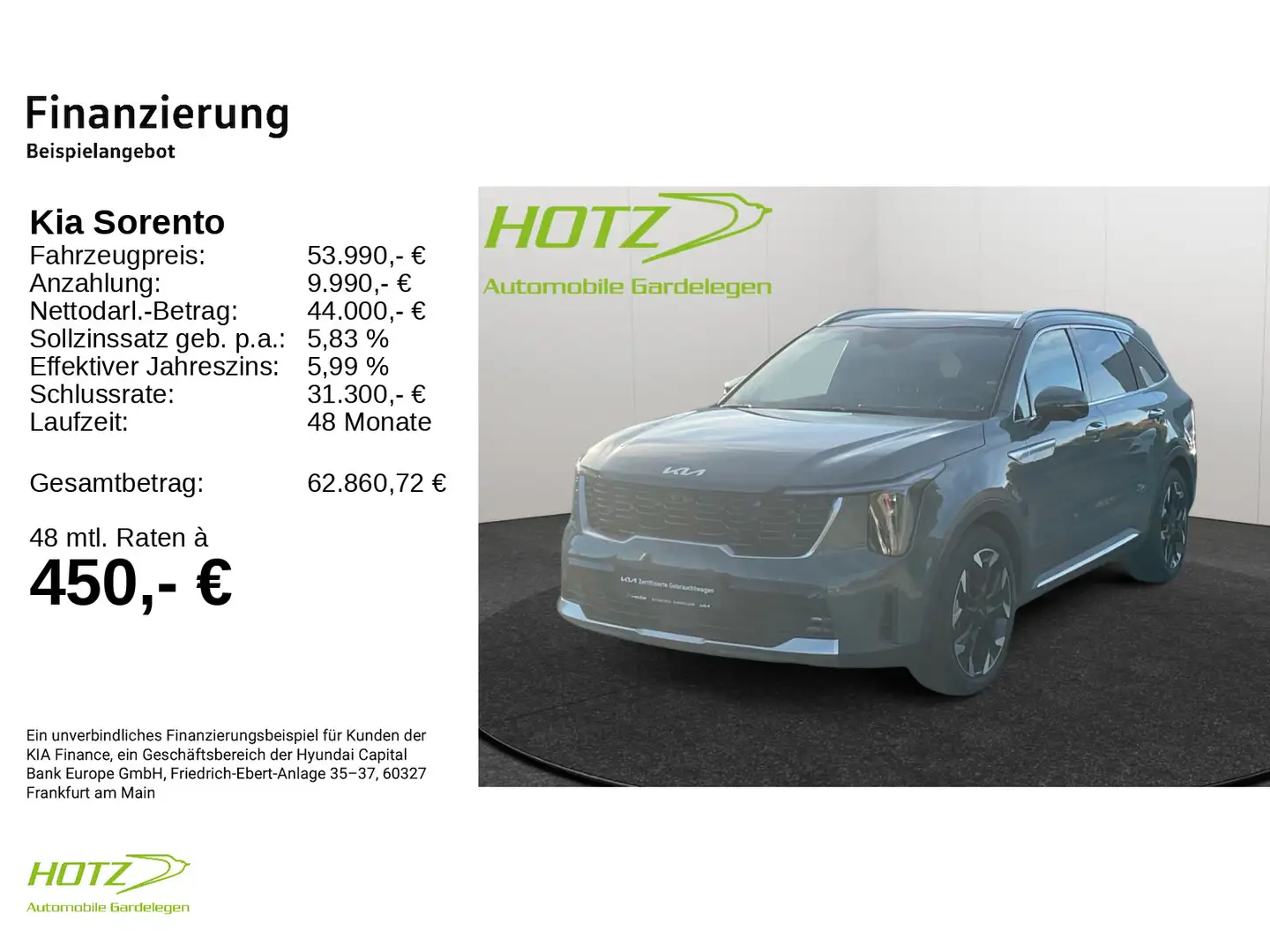 Kia Sorento PE 2.2D DCT8 Platinum Allrad - Premium-P Vert - 2