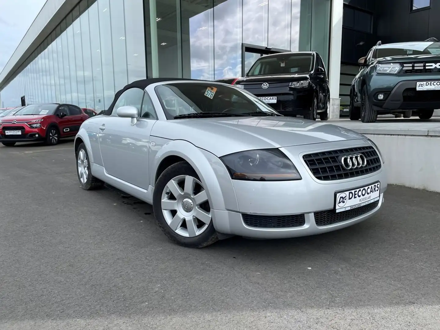 Audi TT Cabrio met weinig kilometers Gris - 2