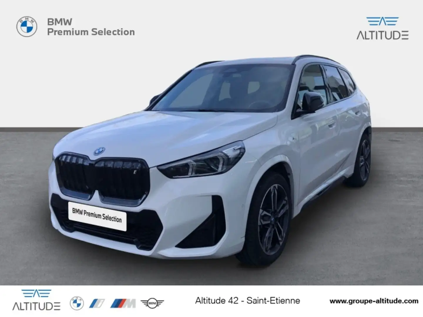 BMW X1 ixDrive30 313ch M Sport Blanc - 1
