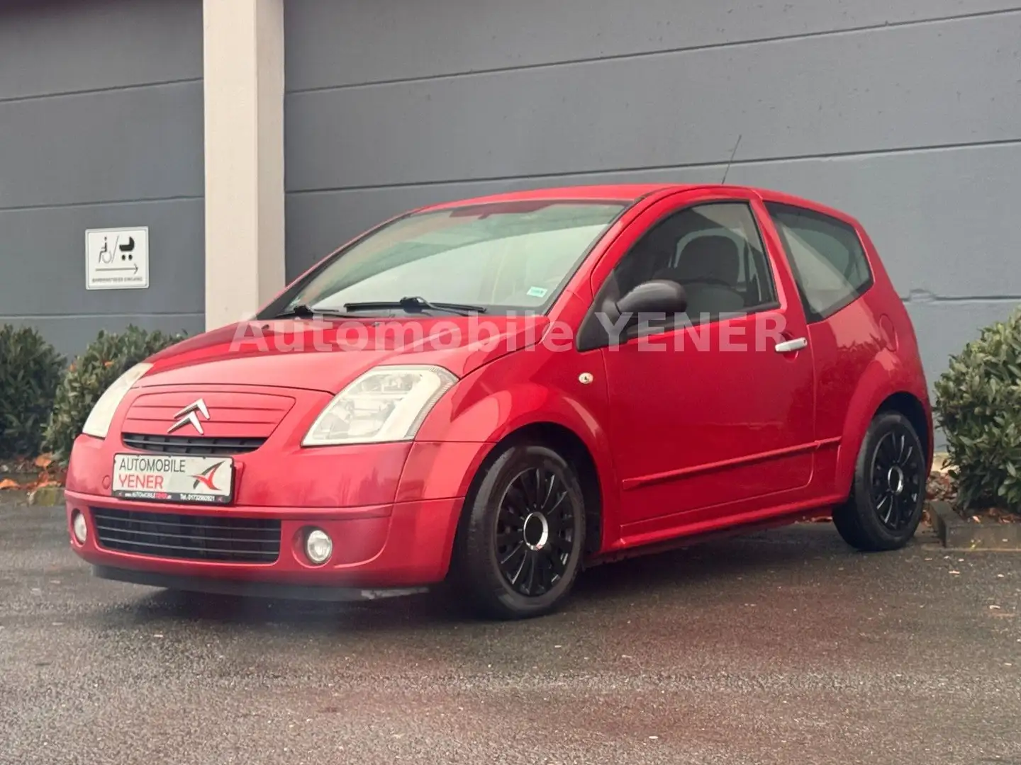 Citroen C2 1.4 AUTOMATIK Confort Klima *ZR u. TÜV NEU* Rood - 1