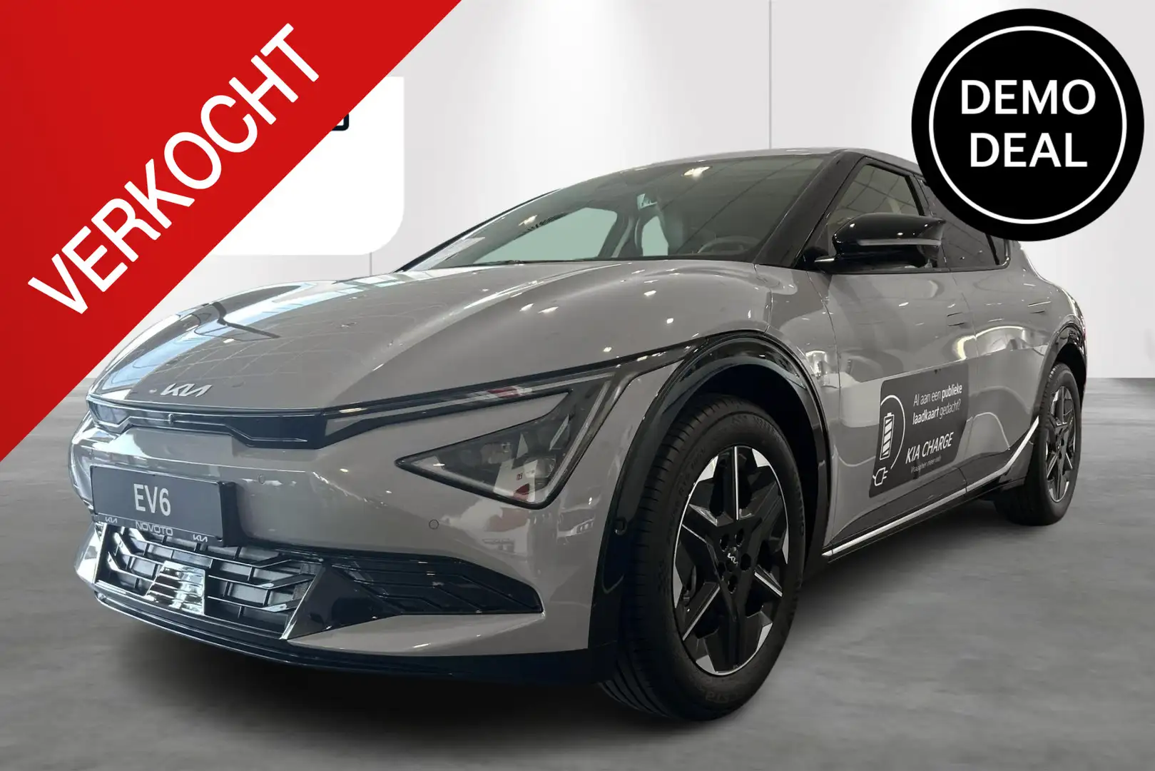 Kia EV6 BEV 84 kWH Business Plus Gris - 1
