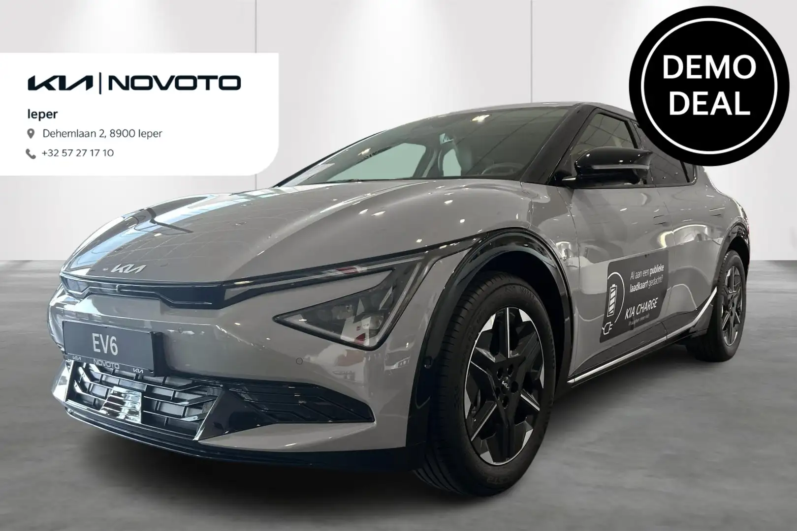 Kia EV6 BEV 84 kWH Business Plus Gris - 1