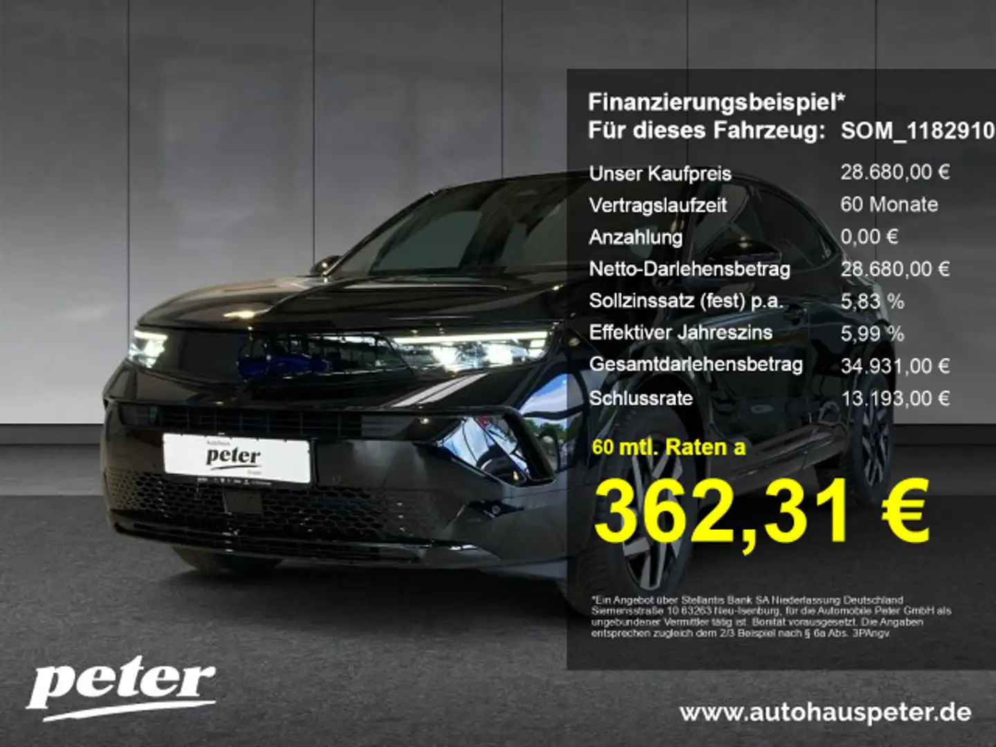 Opel Mokka Mokka 1.2 Mild-Hybrid GS Navi Matrix LED Keyless Zwart - 1