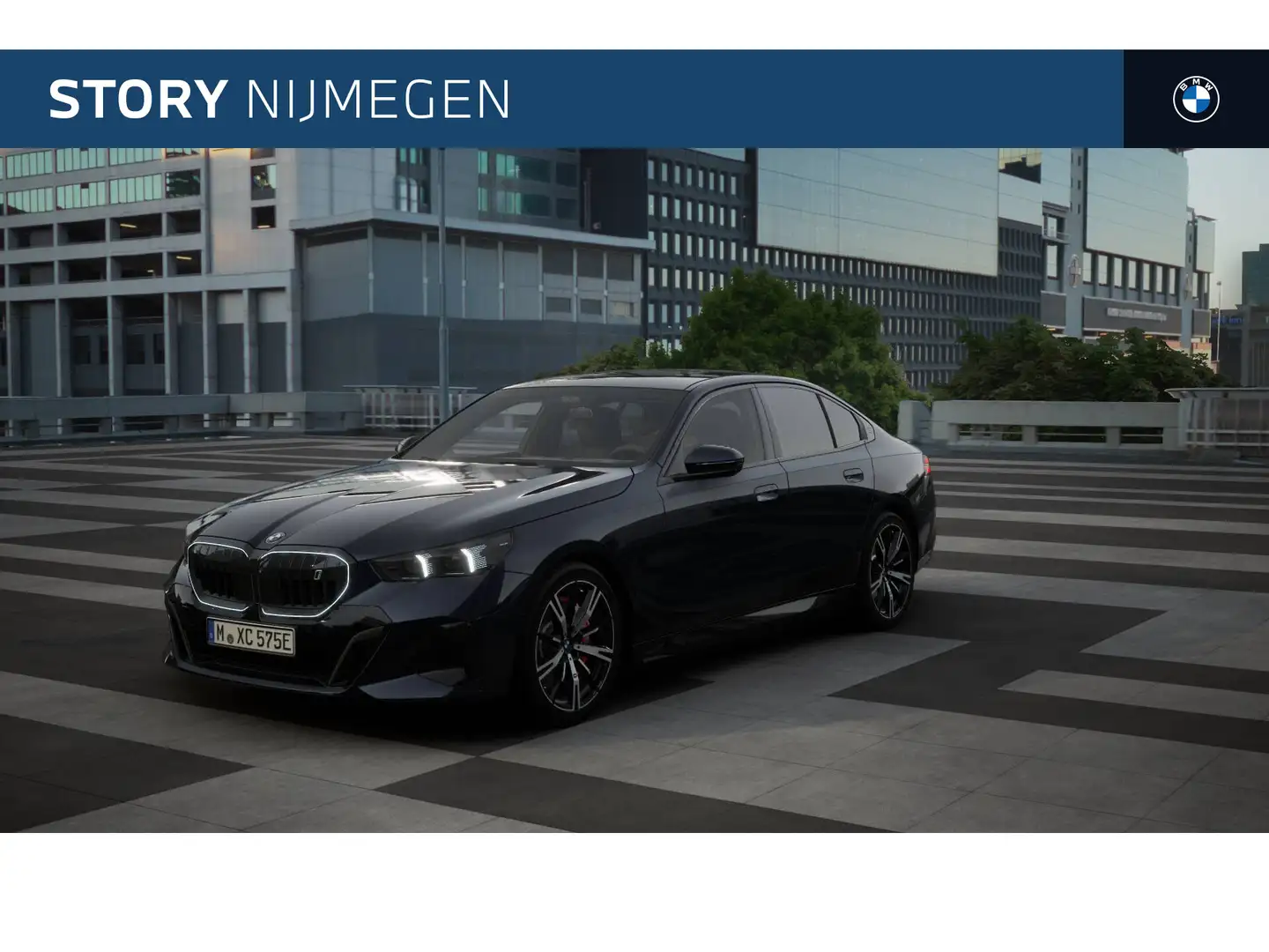 BMW i5 eDrive40 M Sport / Panoramadak / Adaptieve LED / P Zwart - 1