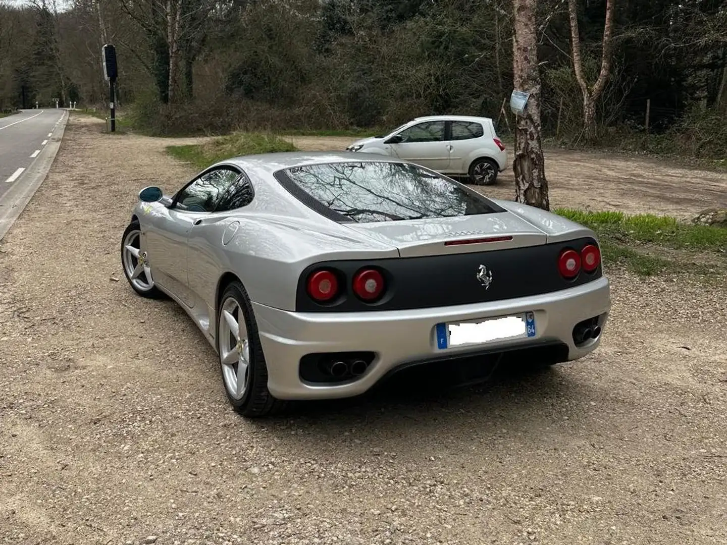 Ferrari 360 Modena V8 F1 - Very Rare : OEM FERRARI Roll-Bar Plateado - 2