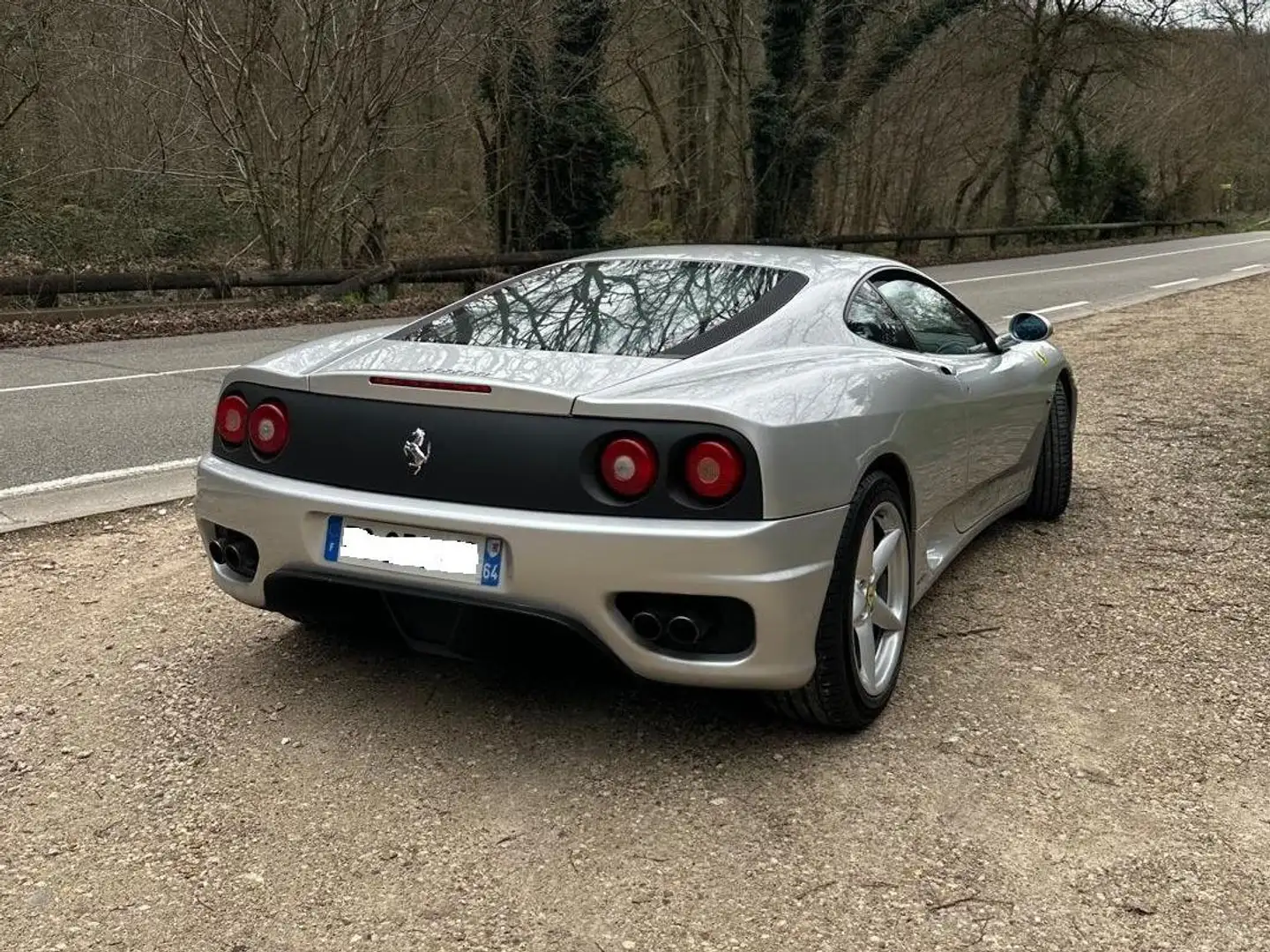 Ferrari 360 Modena V8 F1 - Very Rare : OEM FERRARI Roll-Bar Plateado - 1