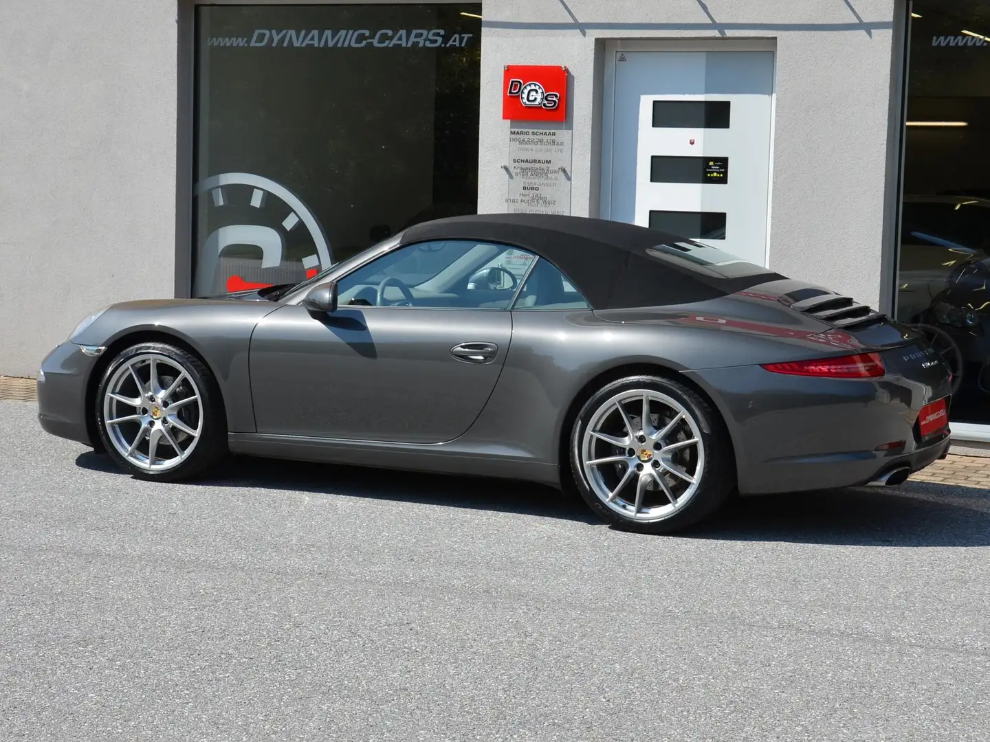 Porsche 991 Carrera Cabriolet, Erstlack, SAUGER, Bestzustand! Grau - 2