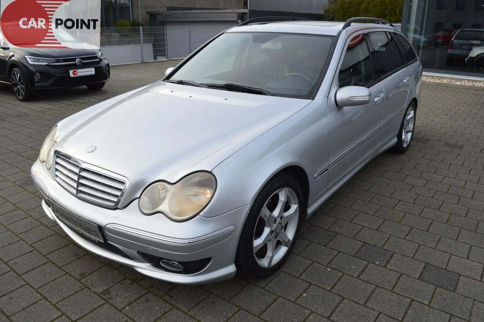 Mercedes-Benz C 200 2.2 CDI*S-Dach*Kamera*Leder* Silber - 2