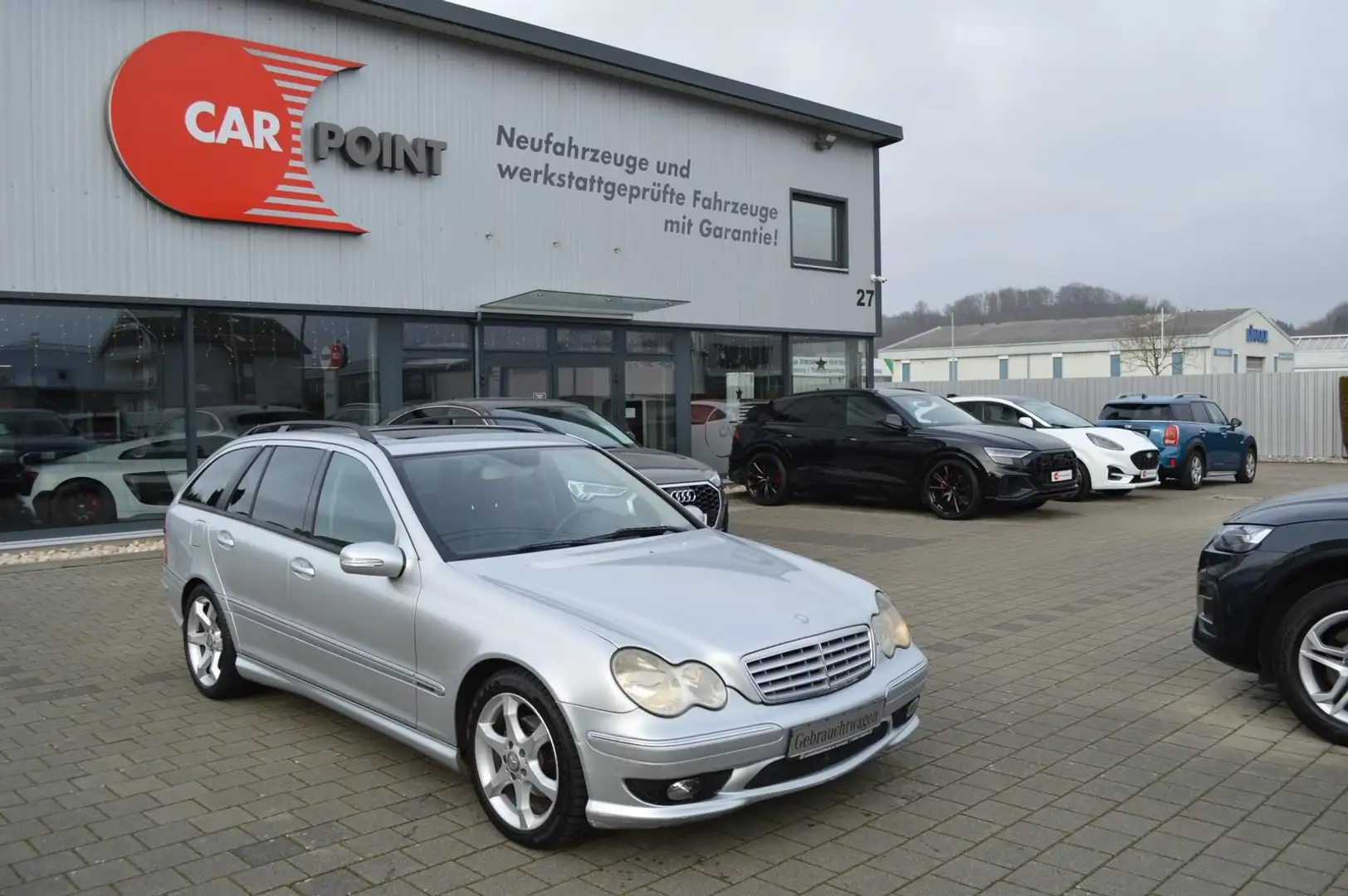 Mercedes-Benz C 200 2.2 CDI*S-Dach*Kamera*Leder* Silber - 1