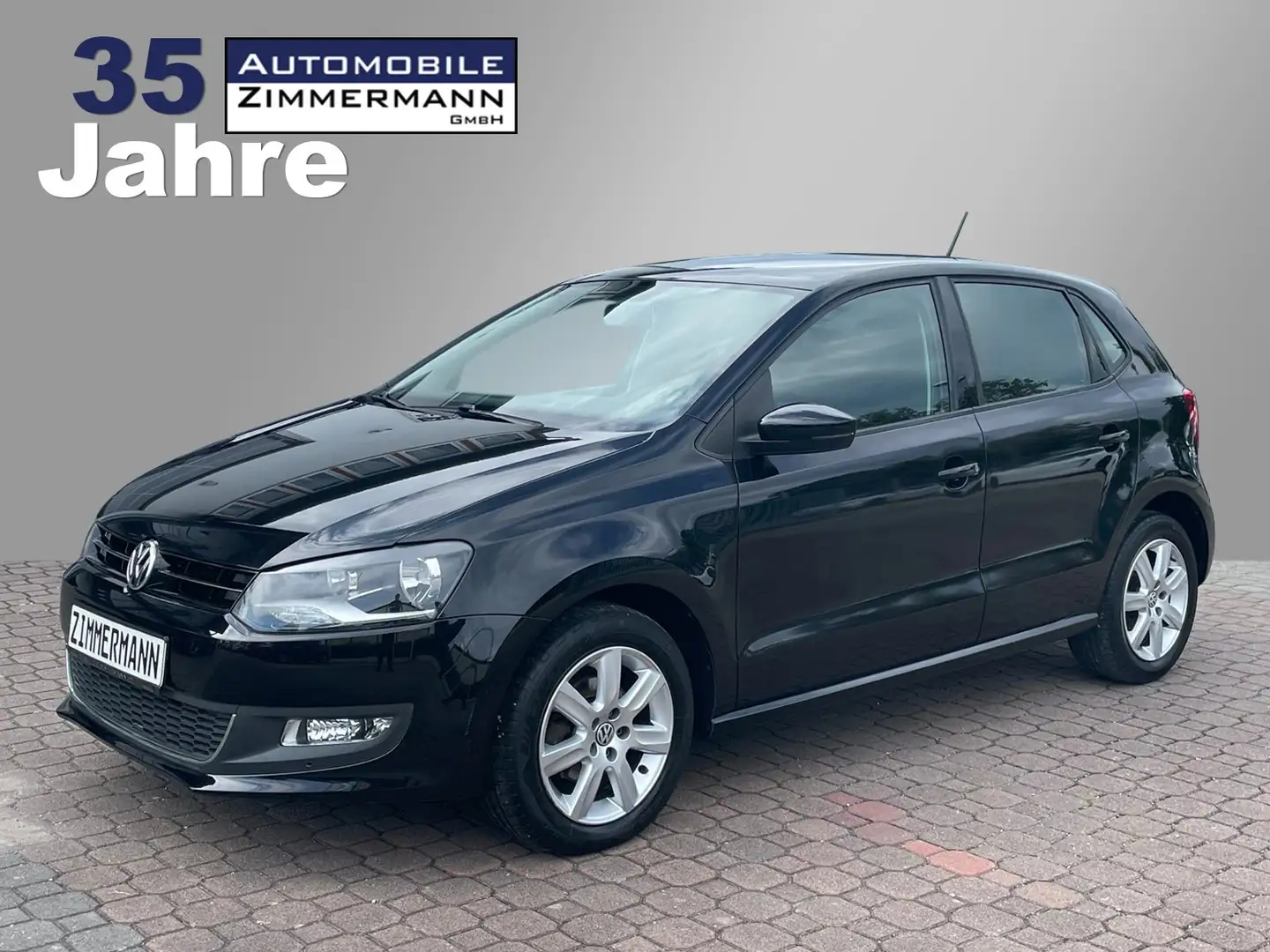 Volkswagen Polo Polo V 1.2 TSI Highline*Klima*PDC*8-fach*Tempomat* Schwarz - 2