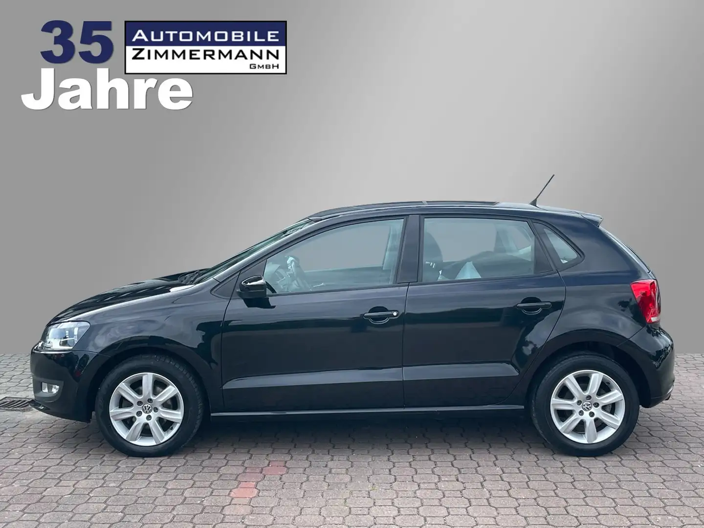 Volkswagen Polo Polo V 1.2 TSI Highline*Klima*PDC*8-fach*Tempomat* Schwarz - 1