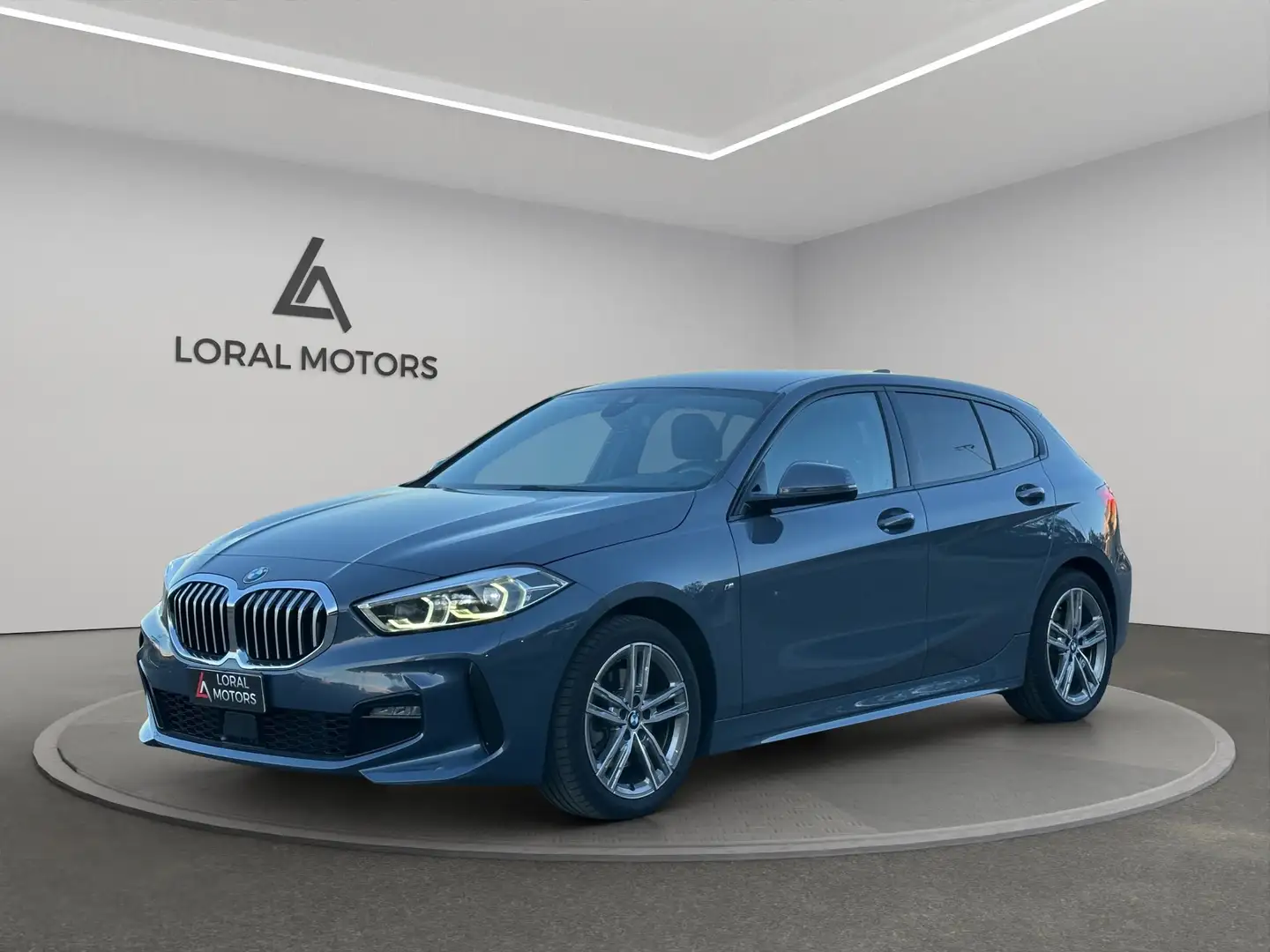 BMW 118 118d Msport Gris - 1