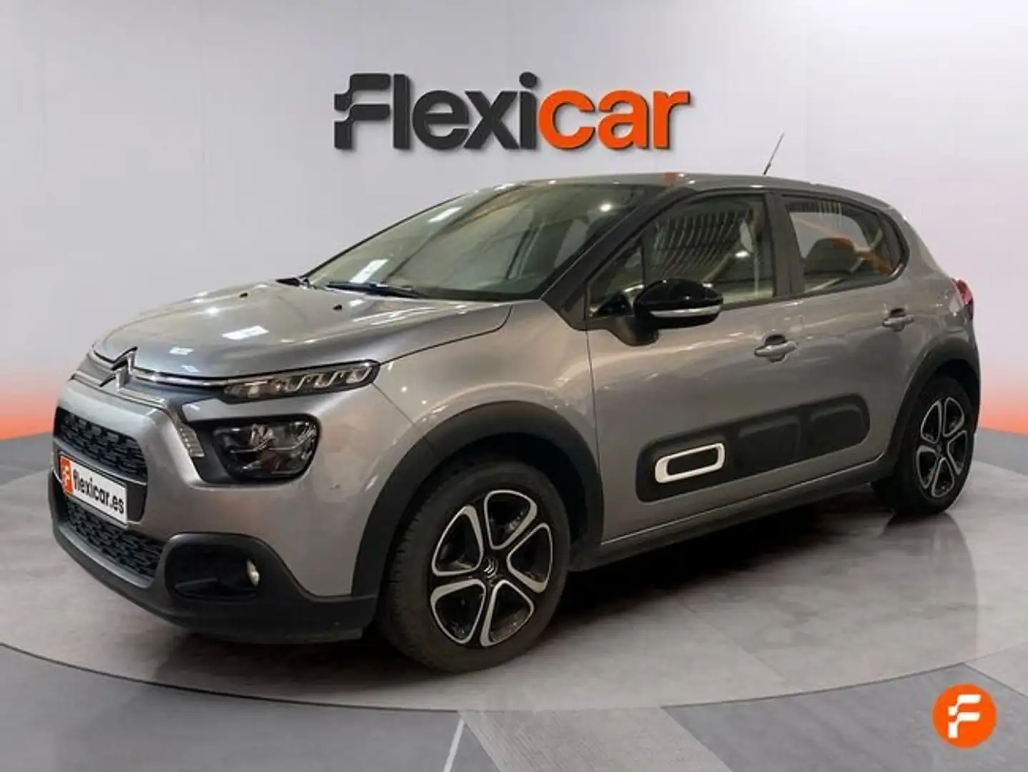 Citroen C3 PureTech 60KW (83CV) Plus Gris - 2