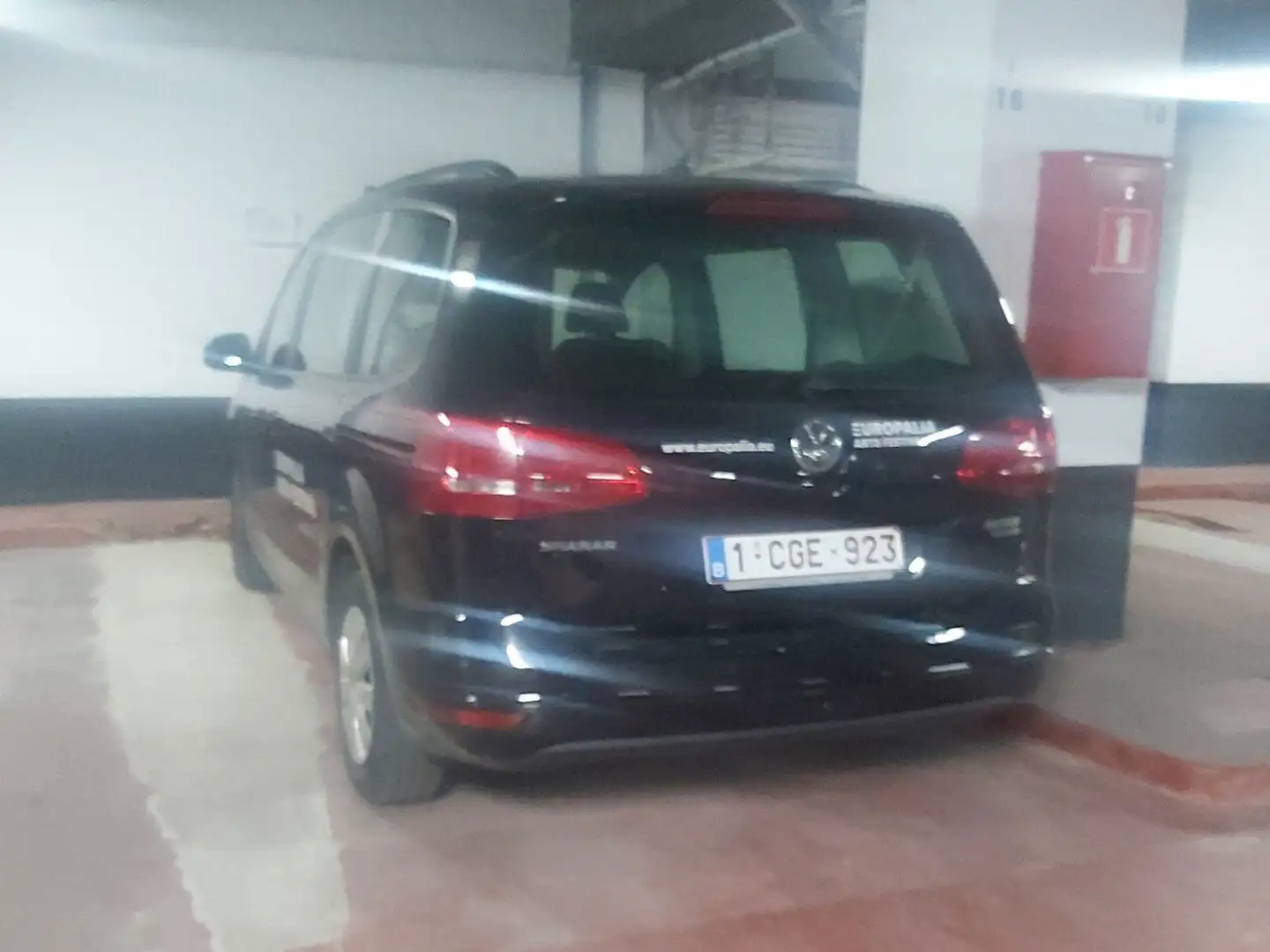 Volkswagen Sharan Sharan+2.0+CR+TDi+Trendline+BMT Zwart - 2