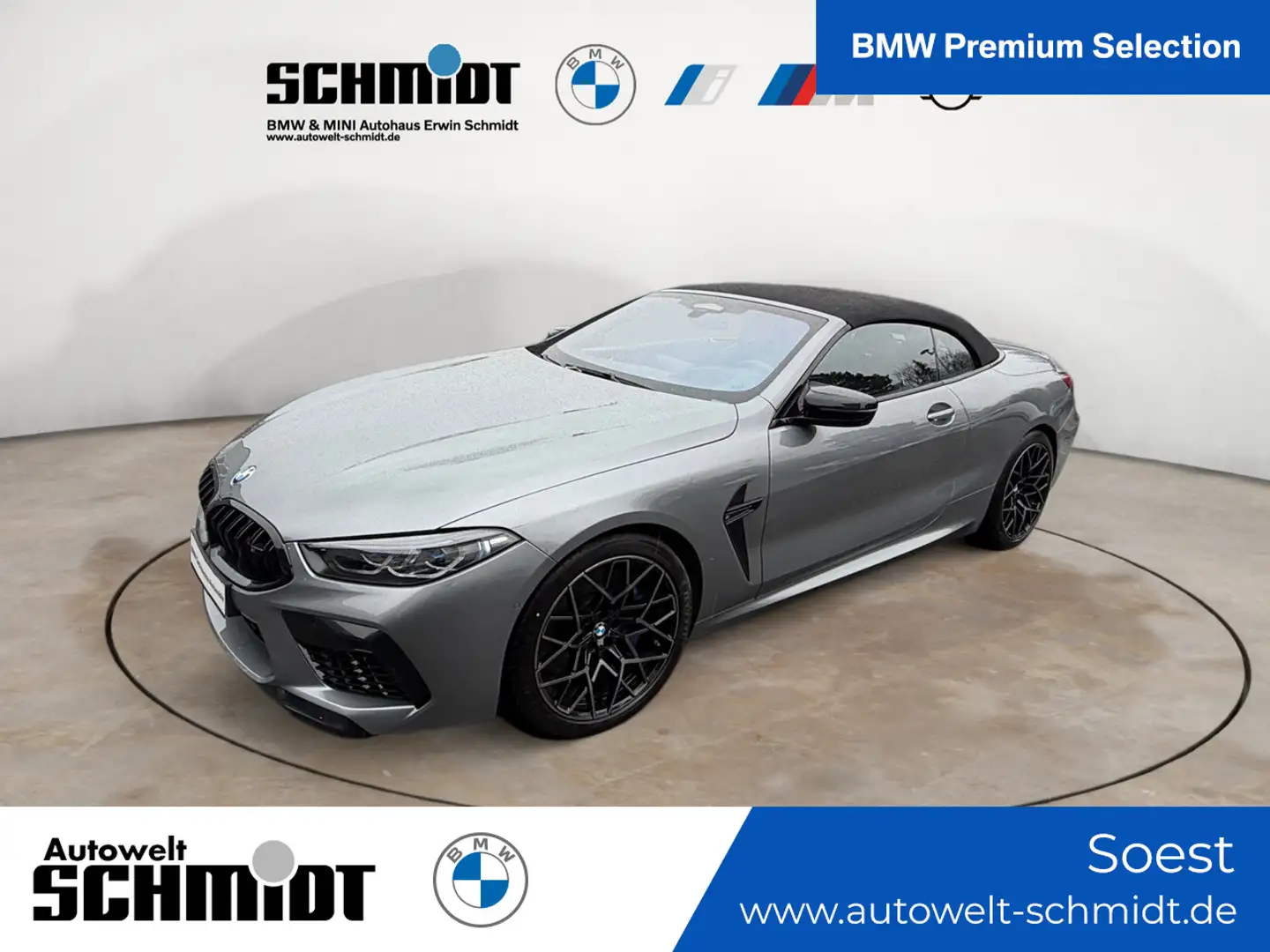 BMW M8 Competition xDrive Cabrio+GARANTIE-bis-05.30 Grau - 1