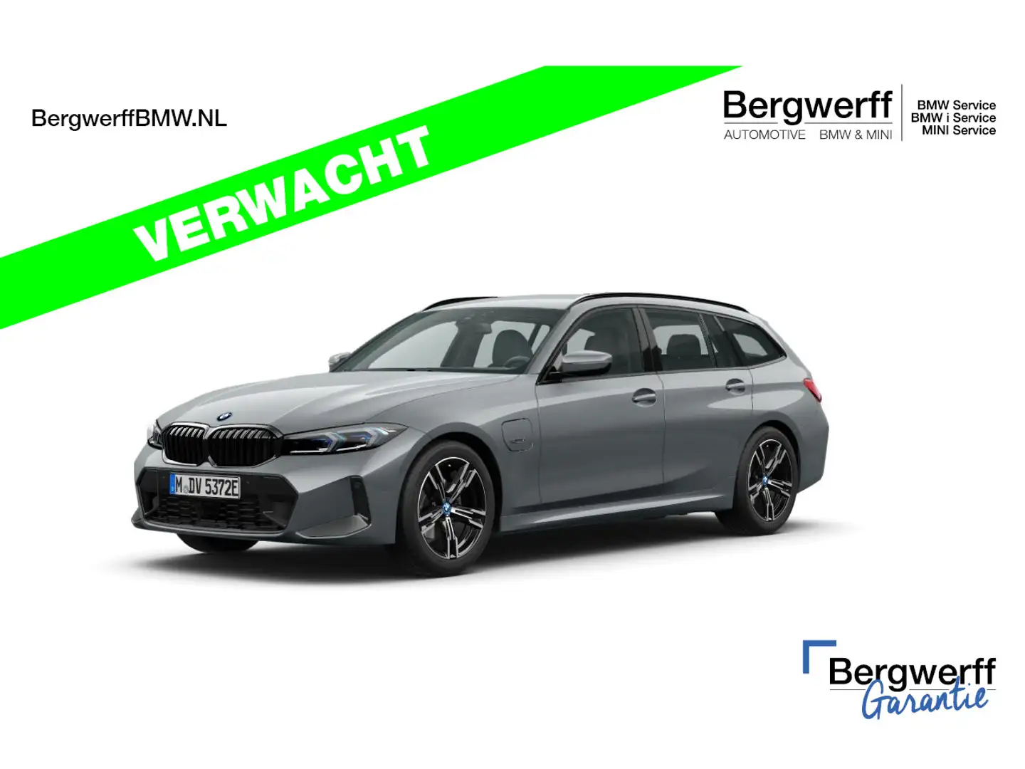 BMW 330 3-serie Touring 330e M-Sport - Active Cruise - Cam Grijs - 1