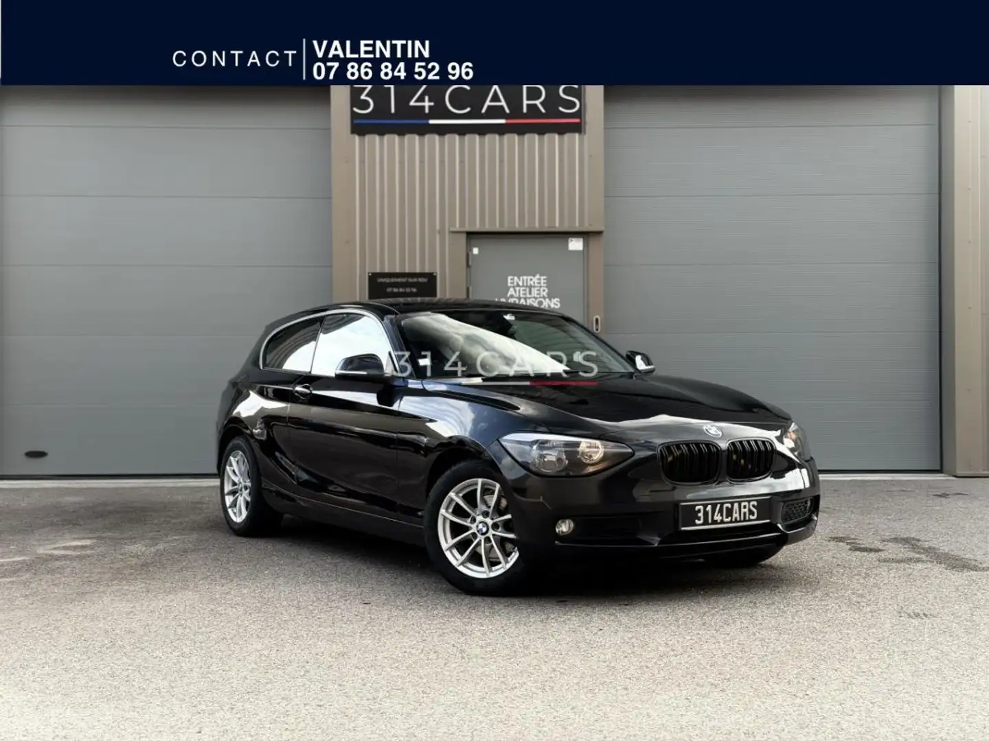 BMW 116 SERIE 116d - BVA BERLINE F21 Executive PHASE Noir - 1