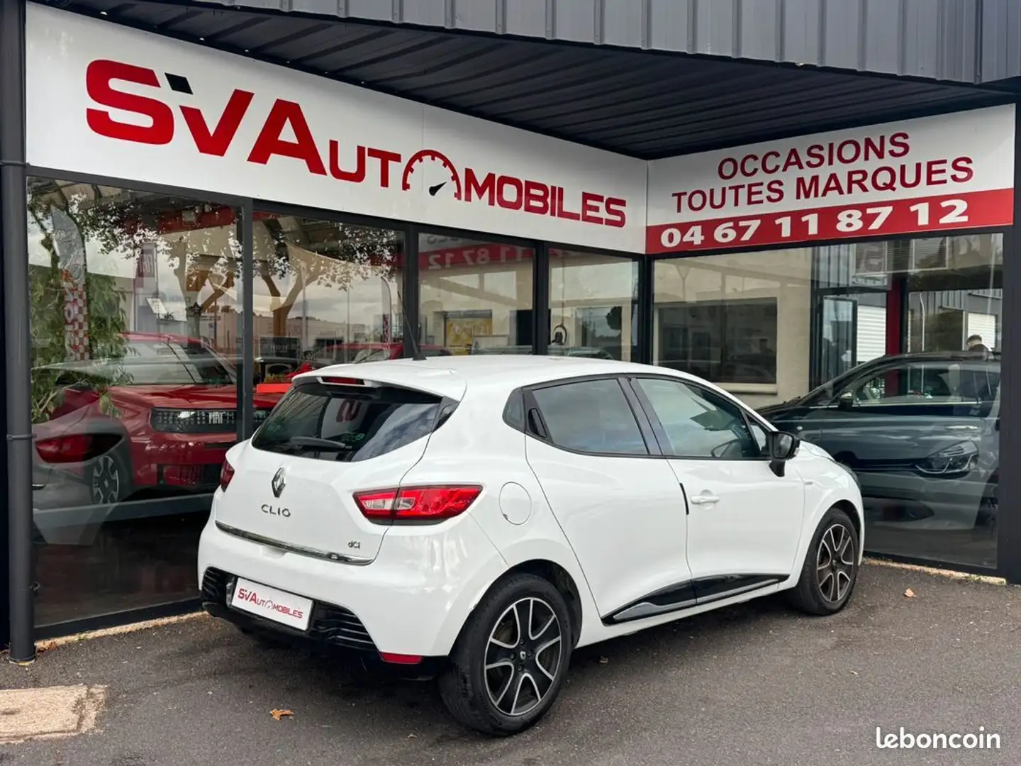 Renault Clio IV 1.5 dCi 90ch Limited Blanc - 2