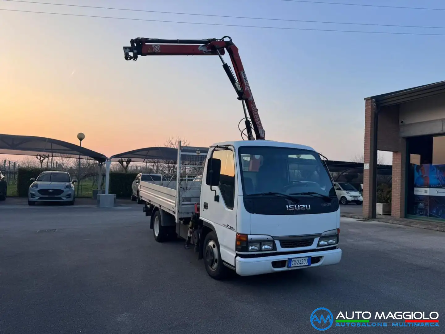Isuzu NKR 77 3.0 TDI 130 CV GRU FASSI Weiß - 1