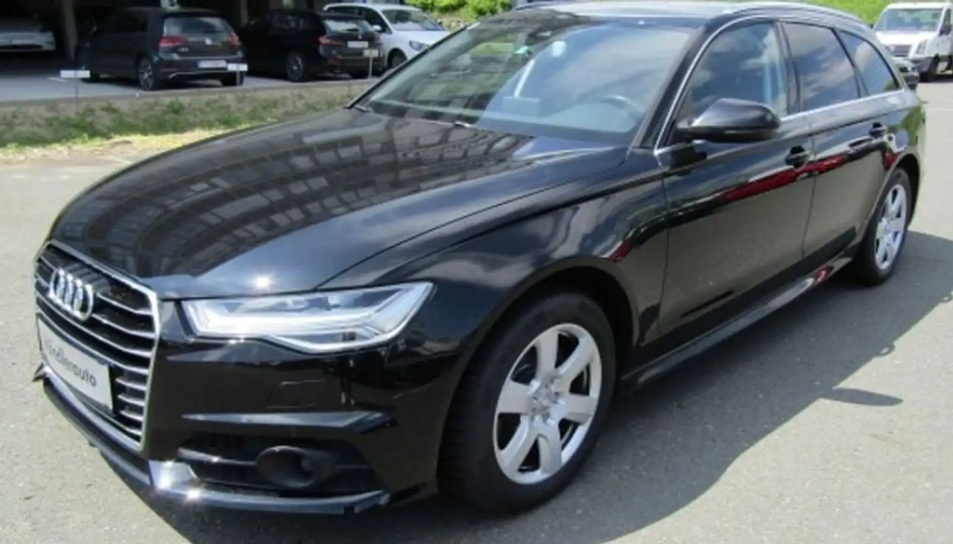 Audi A6 Avant 2,0 TDI Quattro ACC.Side+lane Assit,Sports Zwart - 2