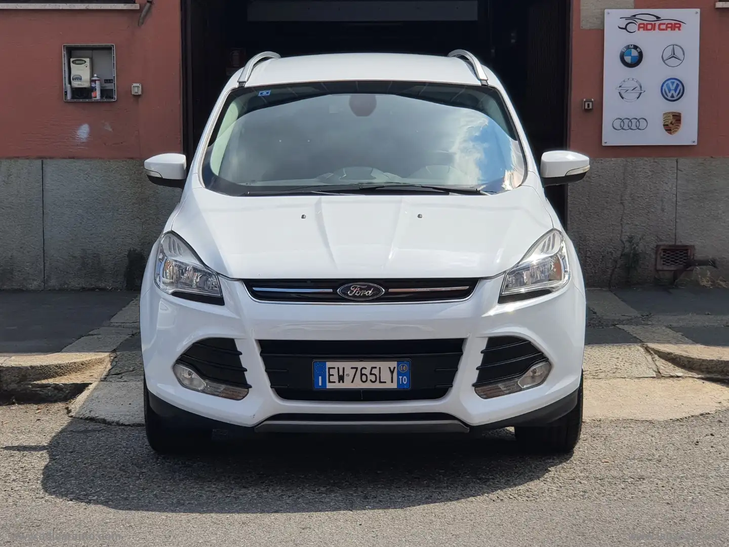 Ford Kuga 2.0 TDCI 163 CV 4WD Pow. Titanium Bianco - 2