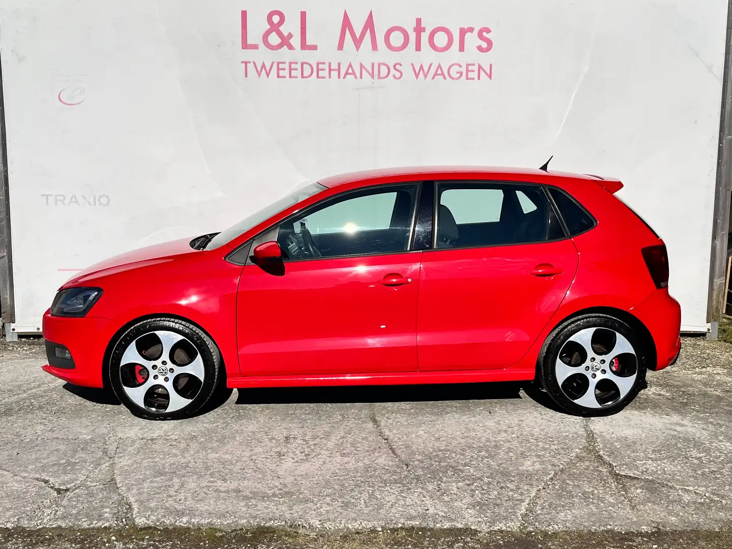 Volkswagen Polo GTI 1.4 TSI DSG 180Pk*Garantie 12Mois Rood - 2
