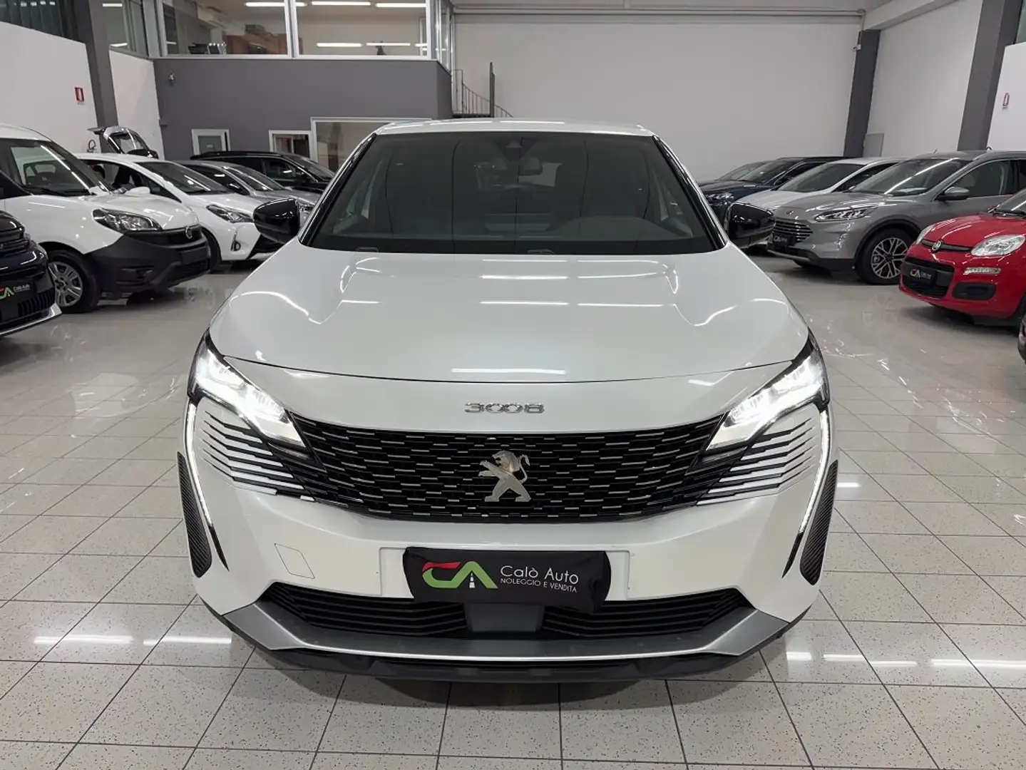 Peugeot 3008 1.5hdi 130cv EAT8 Allure Pack BELLA GOMMATA NUOVA Bianco - 2