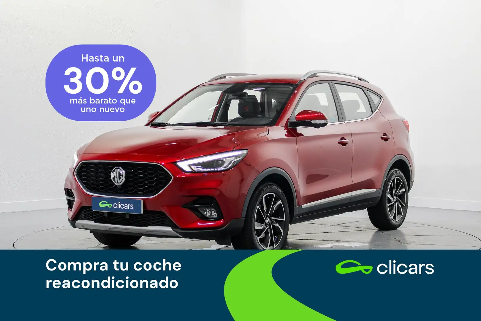 MG ZS 1.0 T-GDI Luxury Aut. 82kW Rojo - 1