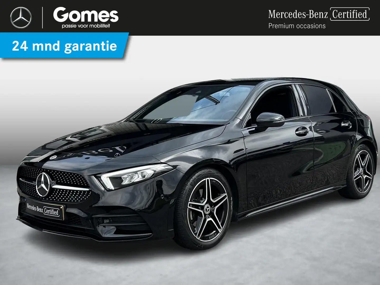 Mercedes-Benz A 180 AMG Line | Carplay | Navi | Airco Zwart - 1