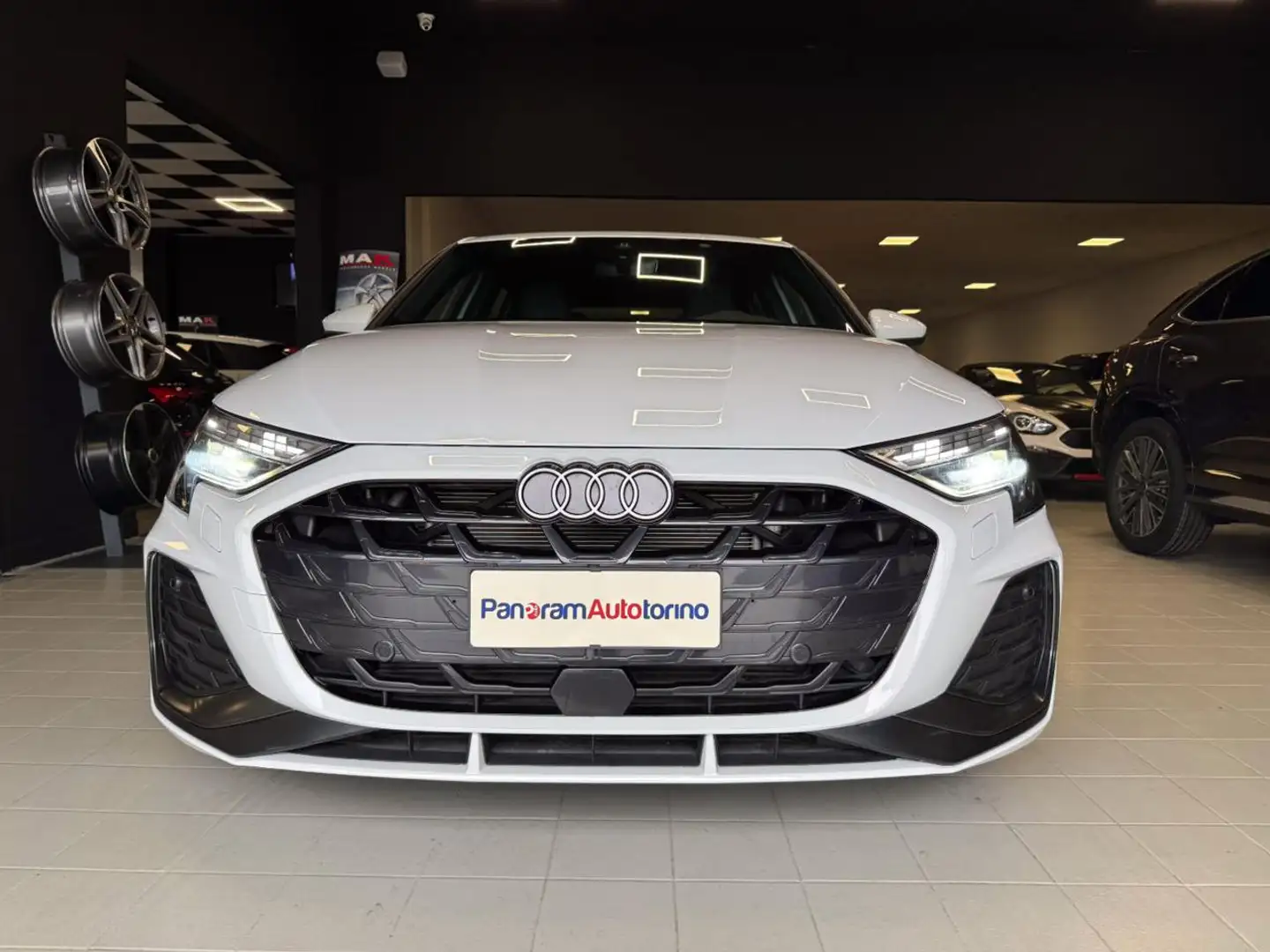 Audi A3 SPB 35 TDI Stronic S line INT/EST LED MATRIX Blanc - 2