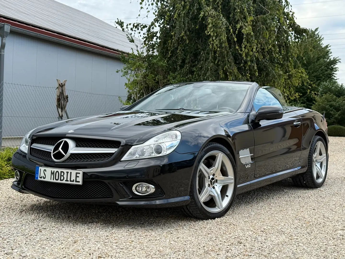 Mercedes-Benz SL 600 SL 600 AMG Roadster BRD* Sammlerzustand Czarny - 1