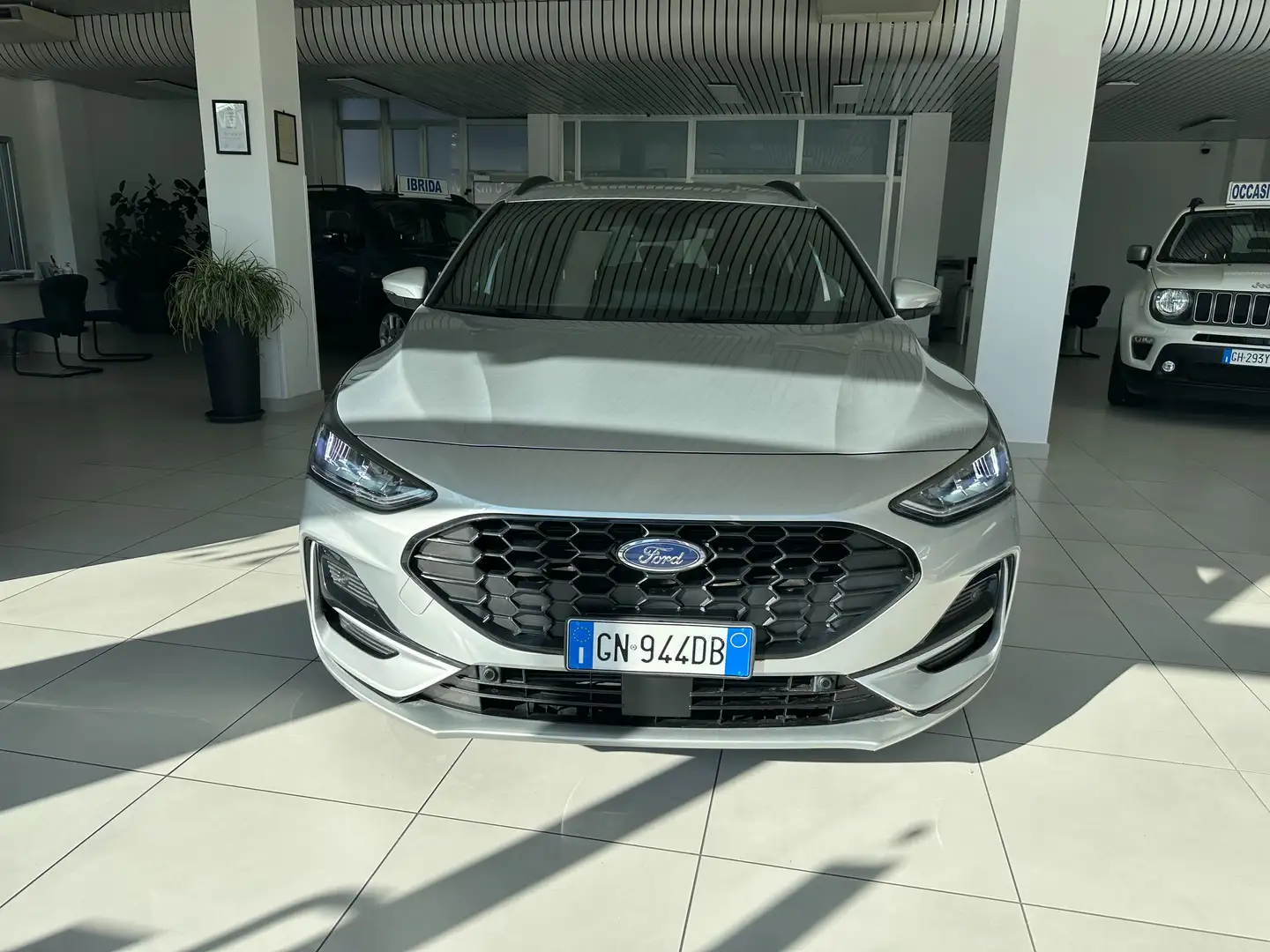Ford Focus 1.0 CV125 SW POWERSHIFT HYBRID ST-LINE KM 500 FUL Grigio - 2