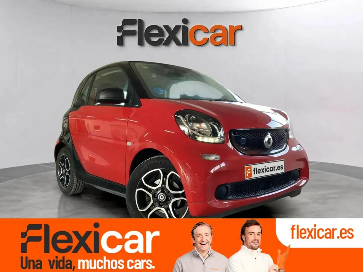 smart forTwo Coupé EQ Rojo - 1