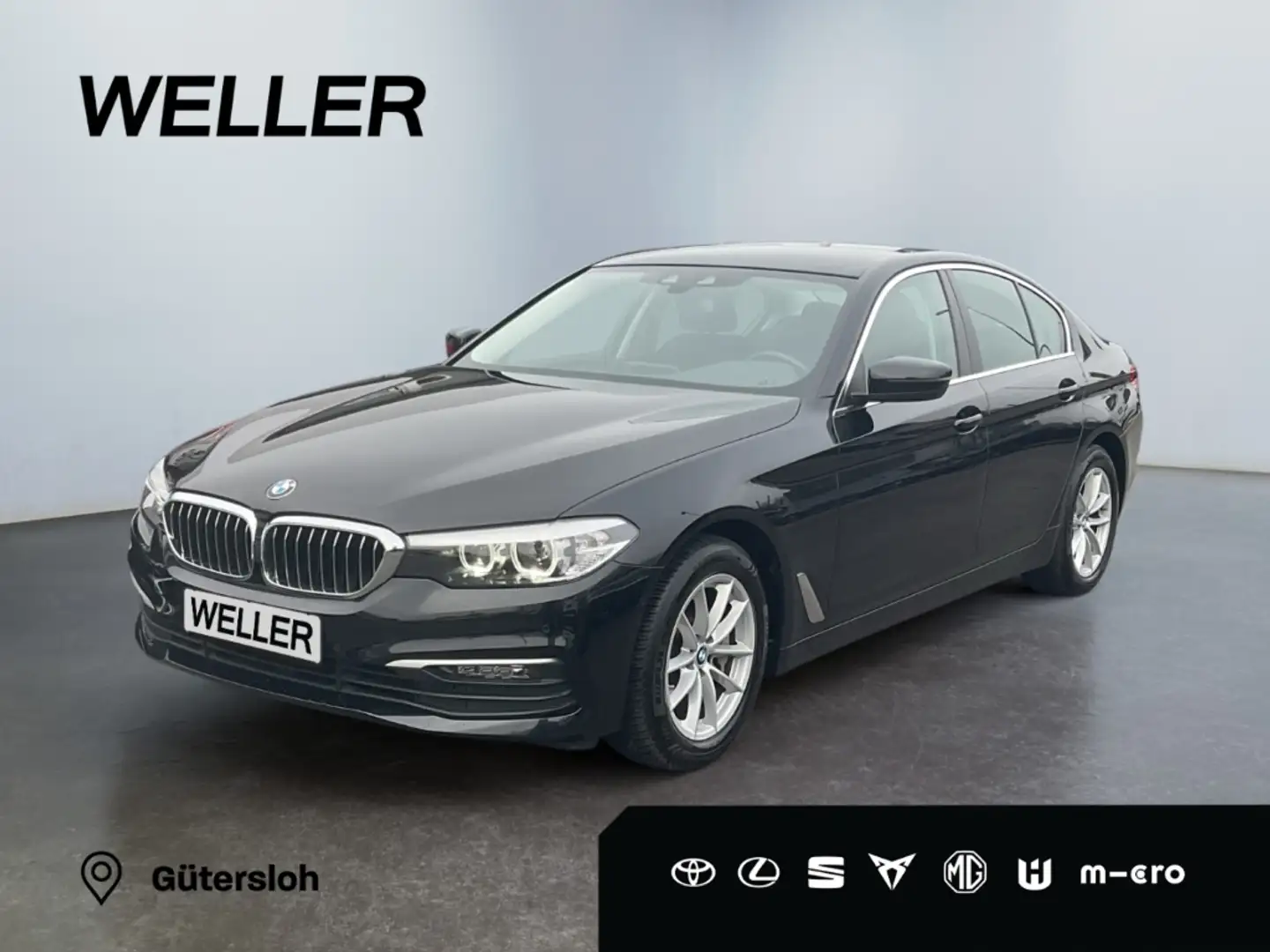 BMW 525 d *LED*HiFi*Kamera*SHZ*Navi*Driving Assistant* Zwart - 1