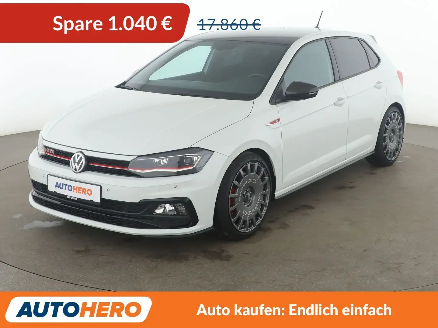 Volkswagen Polo 2.0 TSI GTI Aut.*LED*PDC*SHZ*BEATS*ALU*KLIMA* Blanc - 1