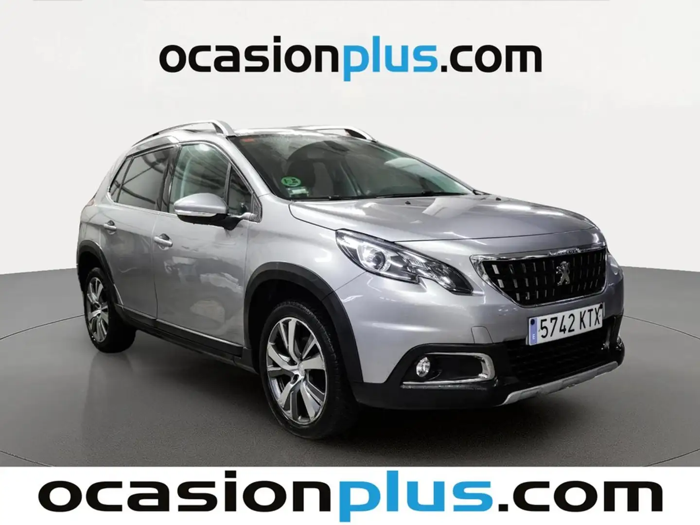 Peugeot 2008 1.2 PureTech S&S Allure EAT6 110 Gris - 2