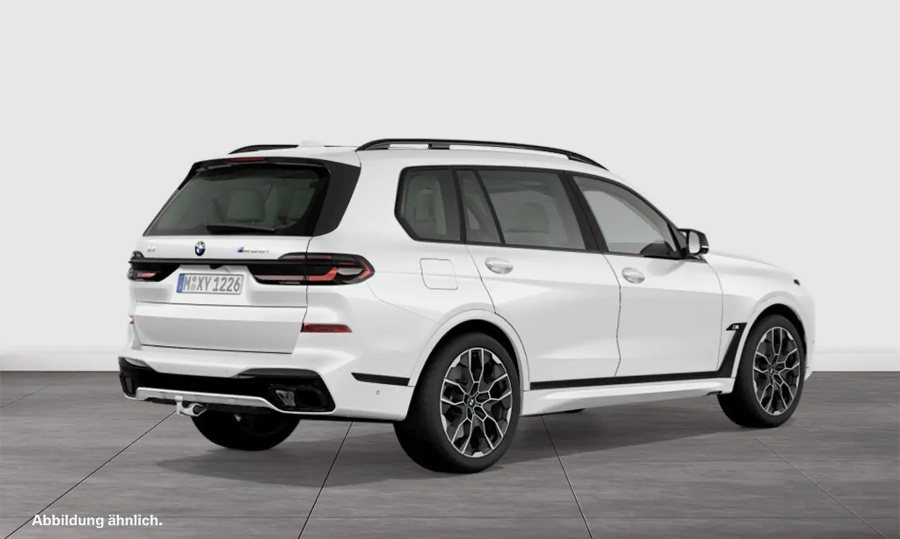 BMW X7 M 60i MSport HUD PANO ACC AHK RFK LED 22" Weiß - 2