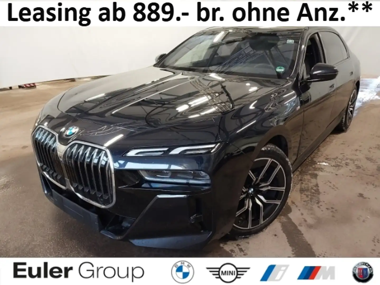 BMW 740 d xDrive M-Sport Pano 20'' Iconic St-Hzg. PA-Prof Schwarz - 1