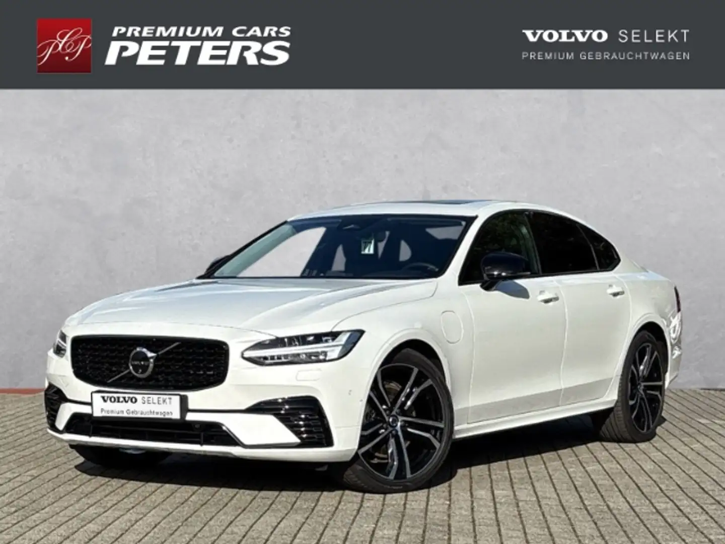 Volvo S90 Plus Dark T8 20''LM Luftf. Pano 360kam Harman DAB Wit - 2