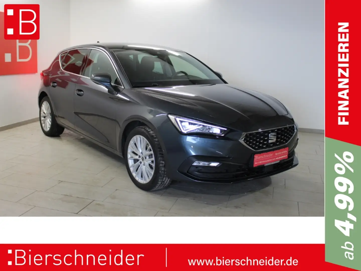 SEAT Leon 1.4 TSI DSG e-Hybrid Xcellence 17 LED ACC Gris - 1