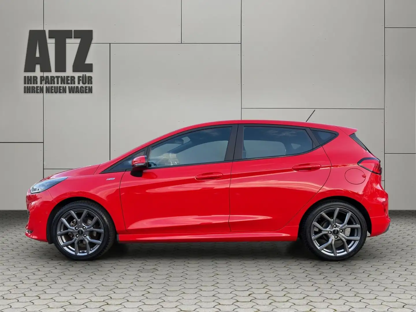 Ford Fiesta 1.0 EcoB ST-Line Abstandstempomat*Parkass Rot - 2