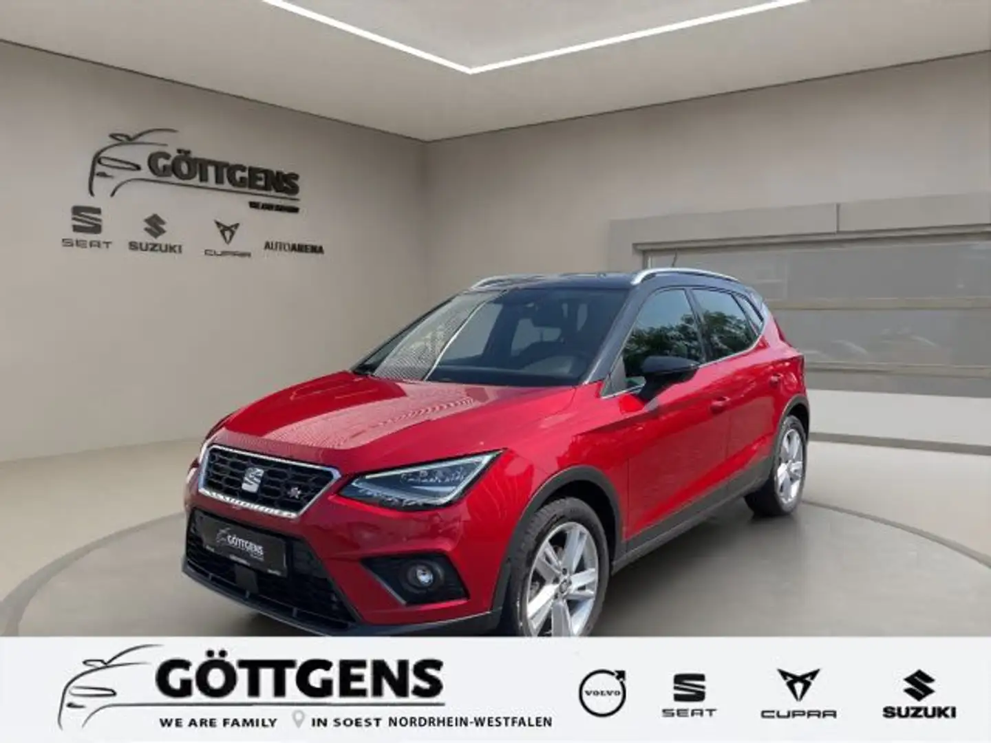 SEAT Arona 1.0 TSI FR Fast Lane Pro  BEATS LED NAVI 17L Rood - 1