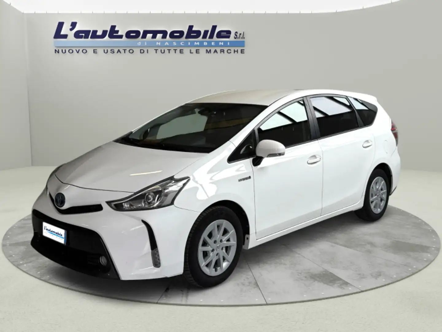 Toyota Prius+ 1.8h Lounge ecvt my18 White - 1