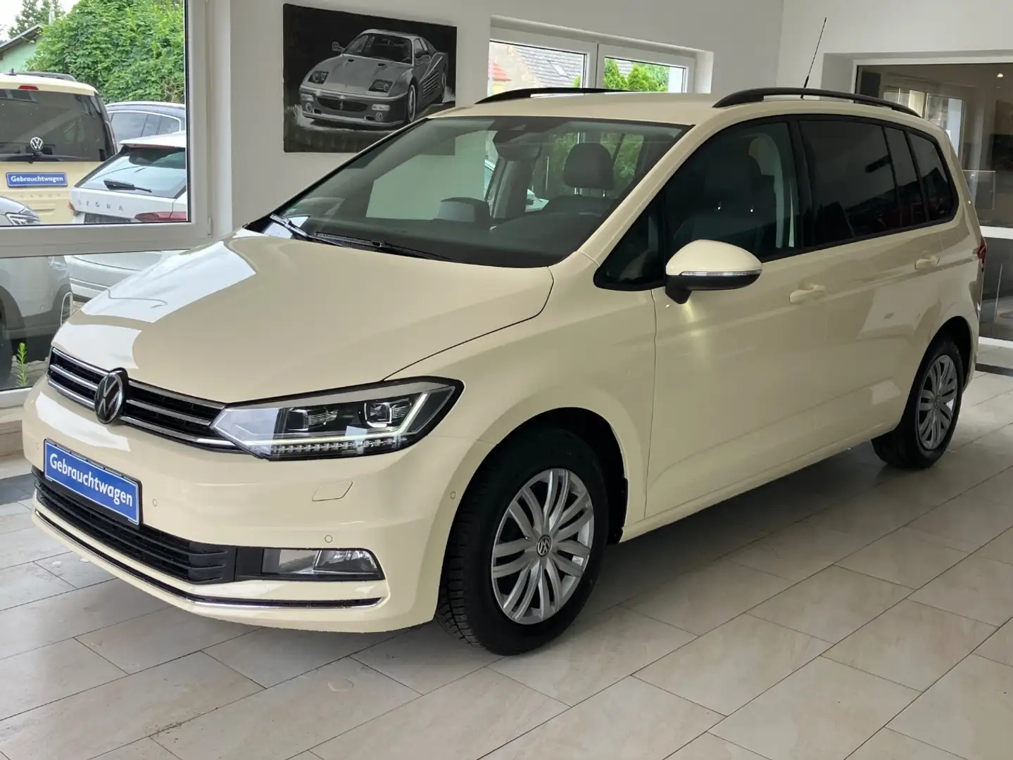 Volkswagen Touran 2.0 TDI TAXI DSG Kamera LED Assistenten Beige - 1